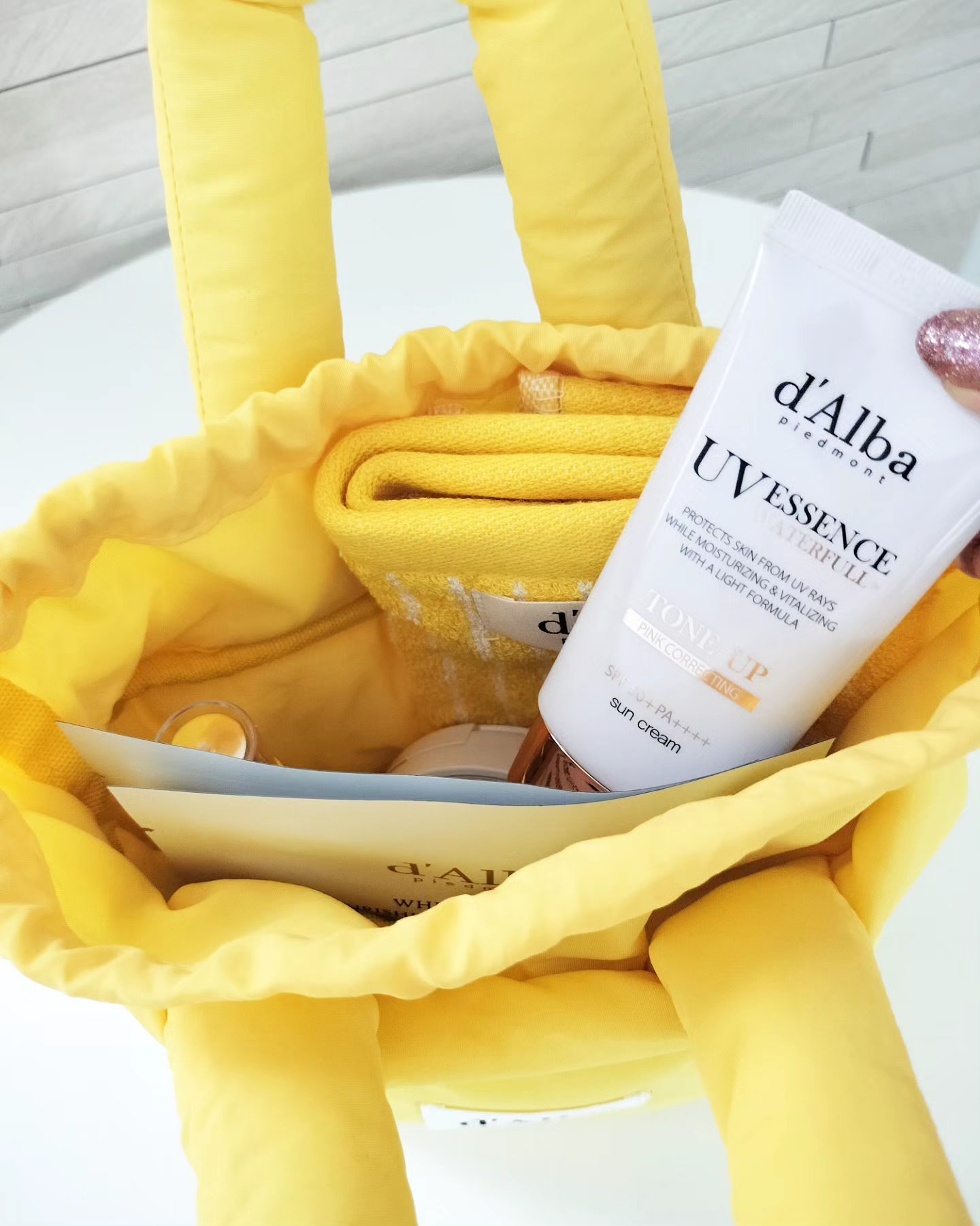 ウォータフルトーンアップサンクッション/ダルバ/化粧下地を使ったクチコミ（3枚目）