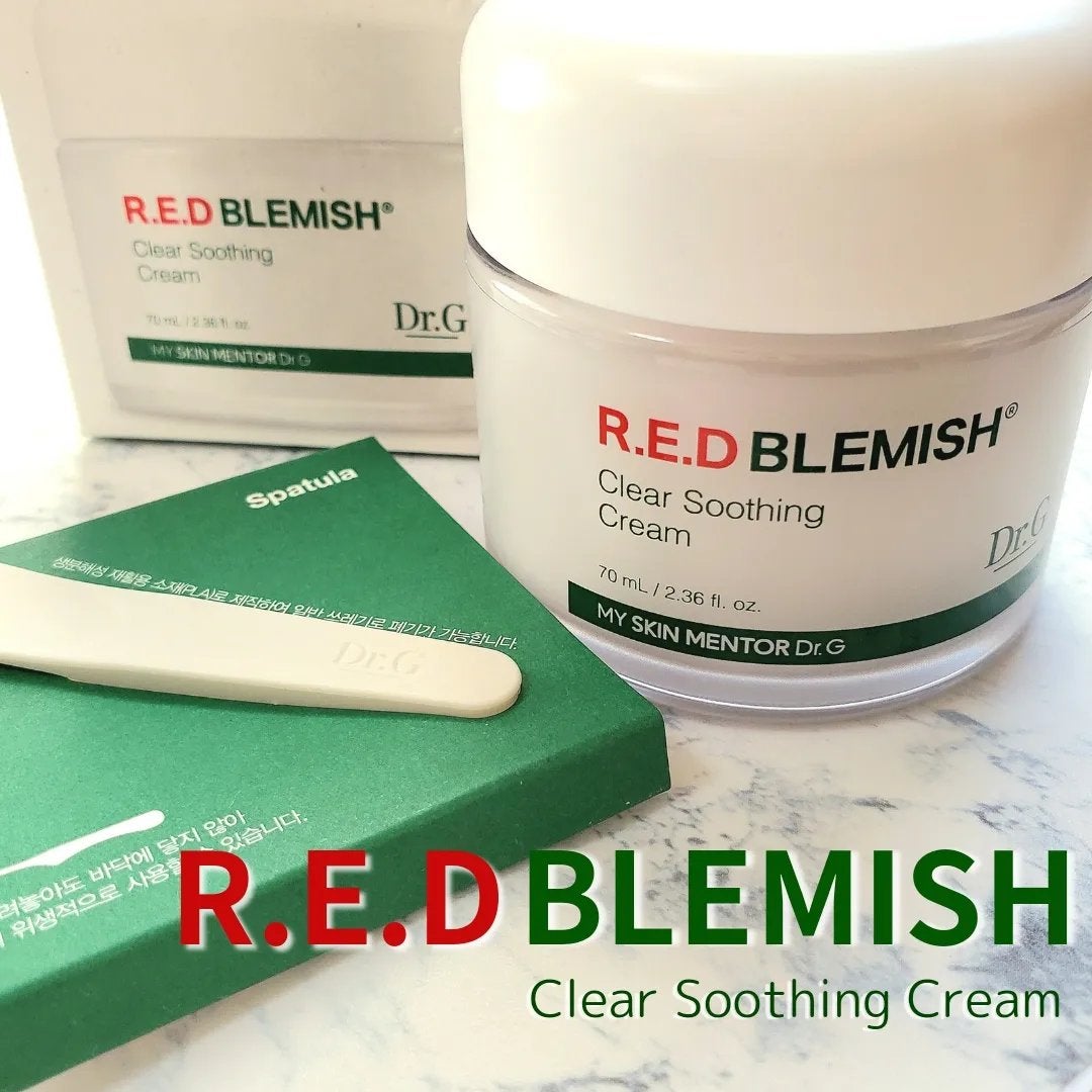 レッドブレミッシュ クリアスージングクリーム/Dr.G/フェイスクリームを使ったクチコミ(1枚目)
