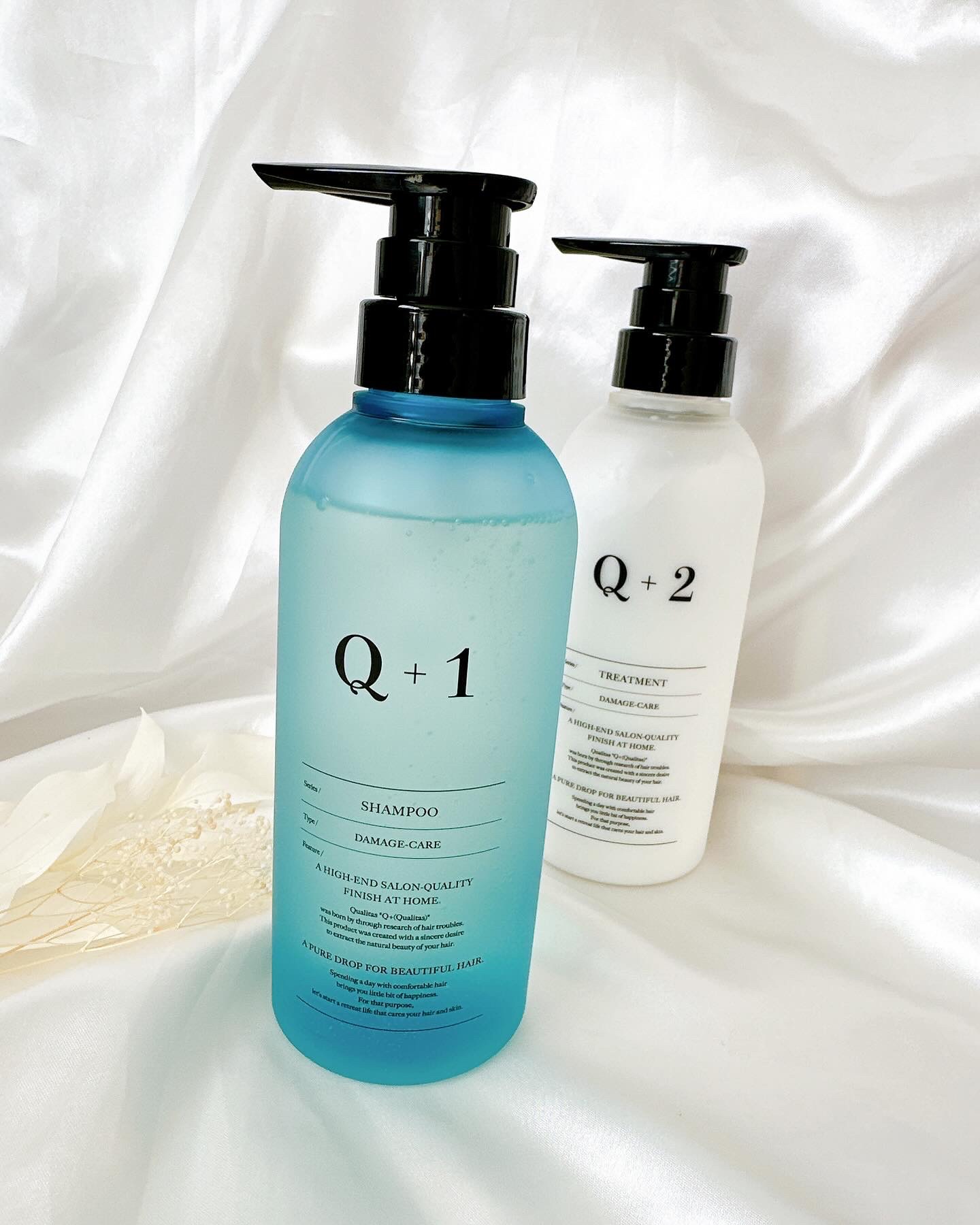 ダメージケアシャンプー/トリートメント　/クオリタス/サロンシャンプーを使ったクチコミ（2枚目）