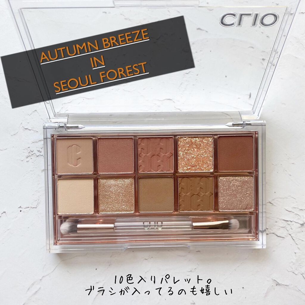 プロ アイ パレット/CLIO/アイシャドウパレットを使ったクチコミ（3枚目）