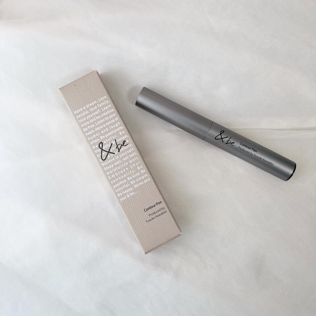 &be コントゥアペン/＆be/シェーディングを使ったクチコミ（1枚目）
