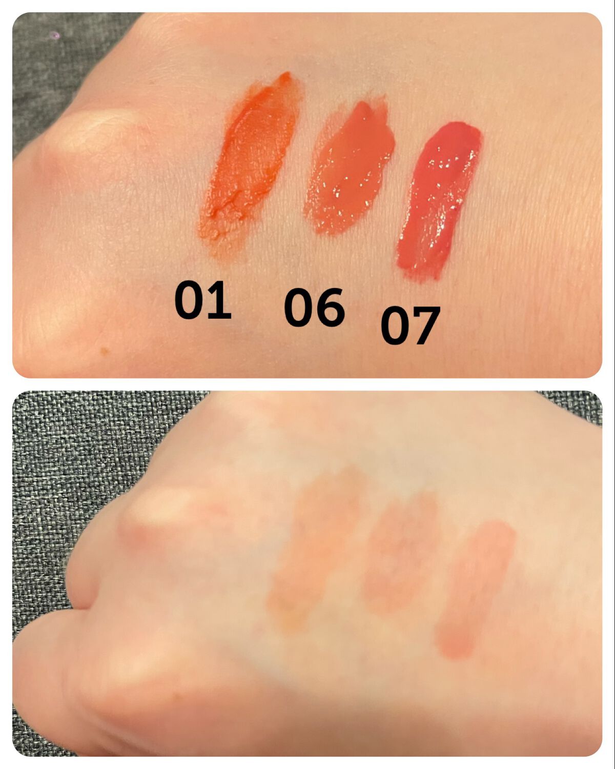 ウォーターベルベットティント/BBIA/リップティントを使ったクチコミ(5枚目)