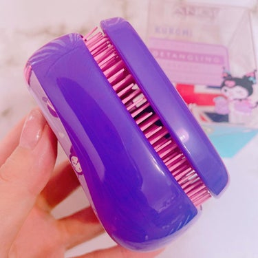 コンパクトスタイラー クロミ／スウィートドリーム/TANGLE TEEZER/ヘアブラシを使ったクチコミ（3枚目）