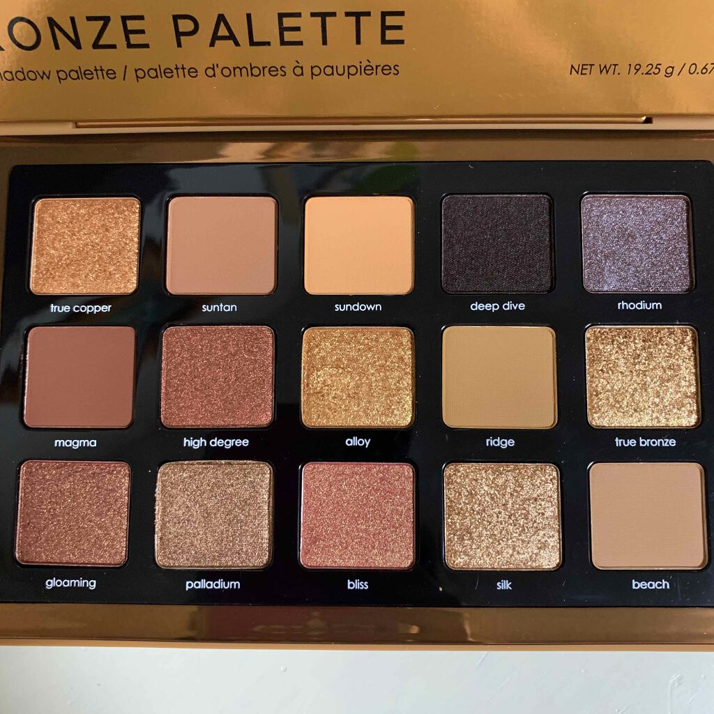 BRONZE PALETTE/Natasha Denona/アイシャドウパレットを使ったクチコミ（2枚目）