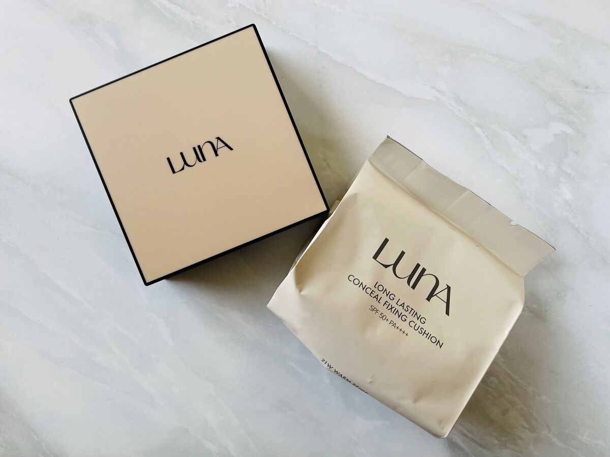  ロングラスティングコンシールフィクシングクッション /LUNA/クッションファンデーションを使ったクチコミ（3枚目）