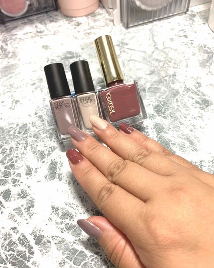 エクセル ネイルポリッシュ N/excel/マニキュアを使ったクチコミ(2枚目)