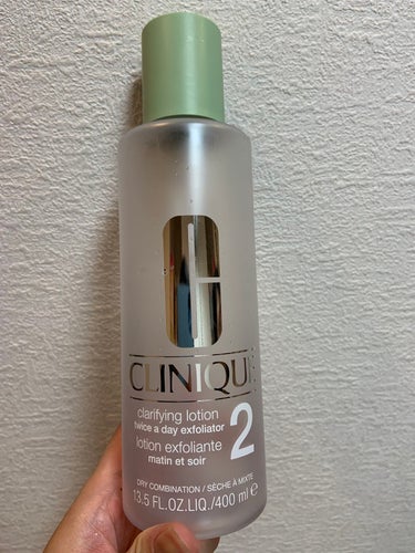 クラリファイング ローション 2 400ml/CLINIQUE/ブースター・導入液を使ったクチコミ（1枚目）