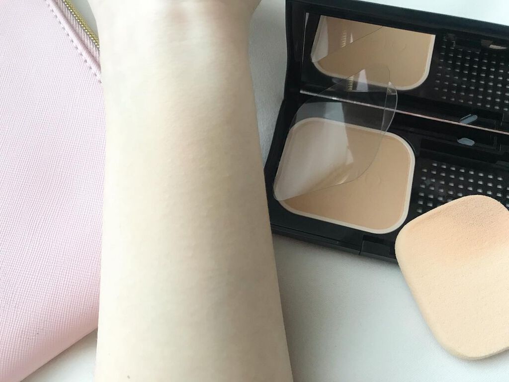 パワフルステイ モイスト ファンデーション/FASIO/パウダーファンデーションを使ったクチコミ（2枚目）