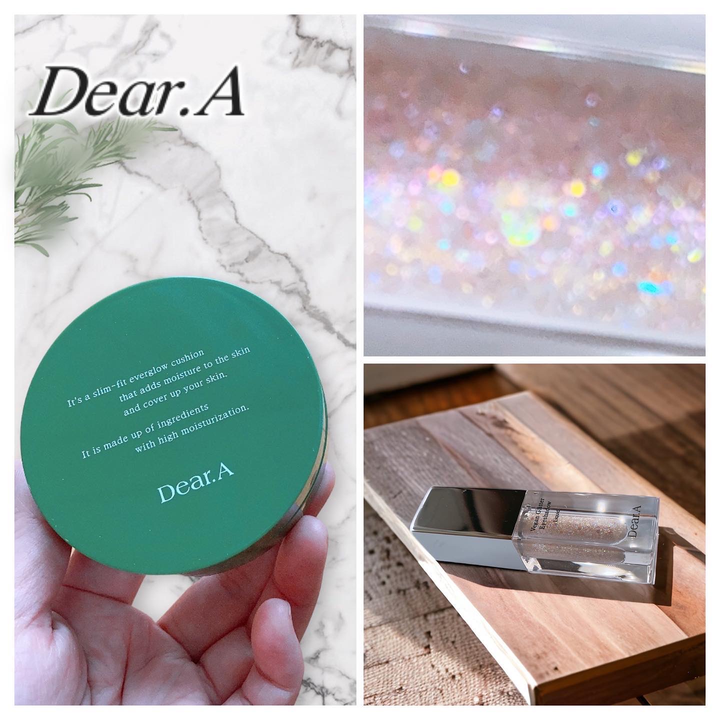 スリムフィットエバーグロウクッション/Dear.A/クッションファンデーションを使ったクチコミ（1枚目）