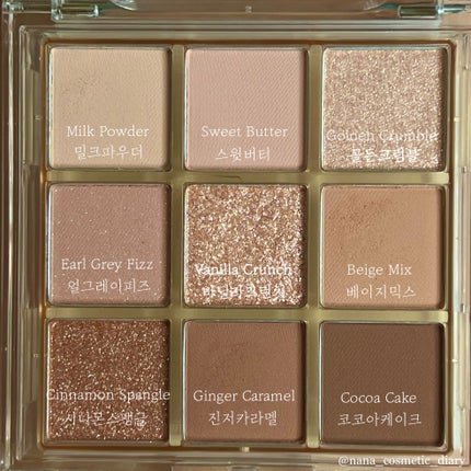 KEYBO FALL IN LOVE SHADOW PALETTE/keybo/アイシャドウパレットを使ったクチコミ(2枚目)