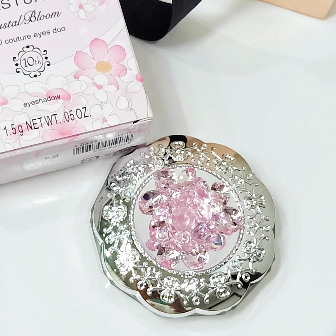 ジルスチュアート クリスタルブルーム ペタルクチュールアイズ デュオ/JILL STUART/アイシャドウパレットを使ったクチコミ(4枚目)