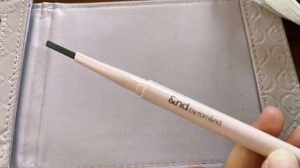 メロウドローアイブロウ/&nd by rom&nd/アイブロウペンシルを使ったクチコミ(1枚目)