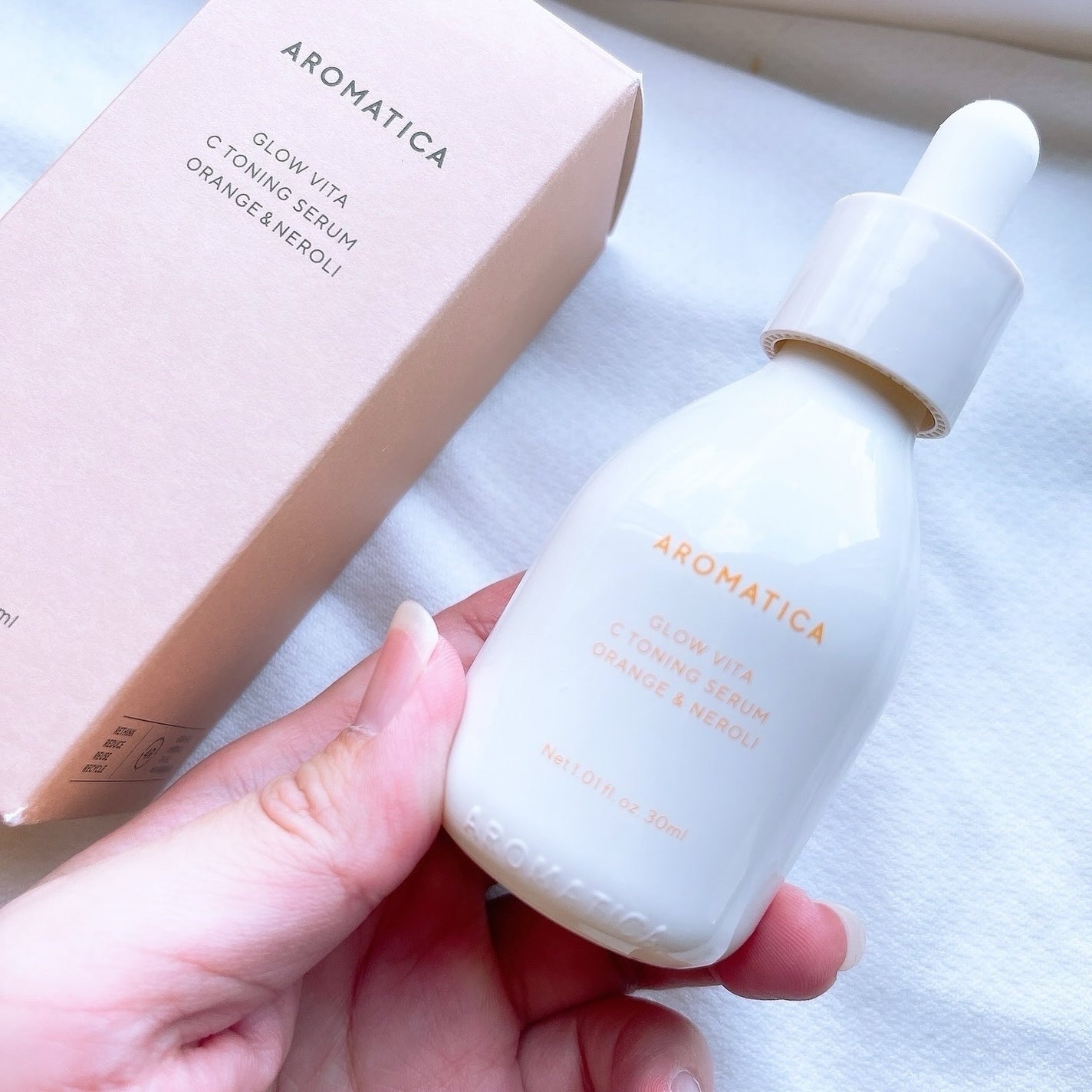 グロービタCトーニングセラム/AROMATICA/美容液を使ったクチコミ(2枚目)