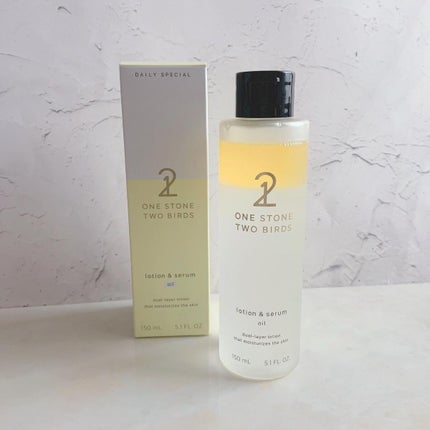 オイルインローション/ONE STONE TWO BIRDS/化粧水を使ったクチコミ(2枚目)