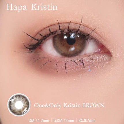 One & Only Kristin/Hapa kristin/カラーコンタクトレンズを使ったクチコミ(4枚目)
