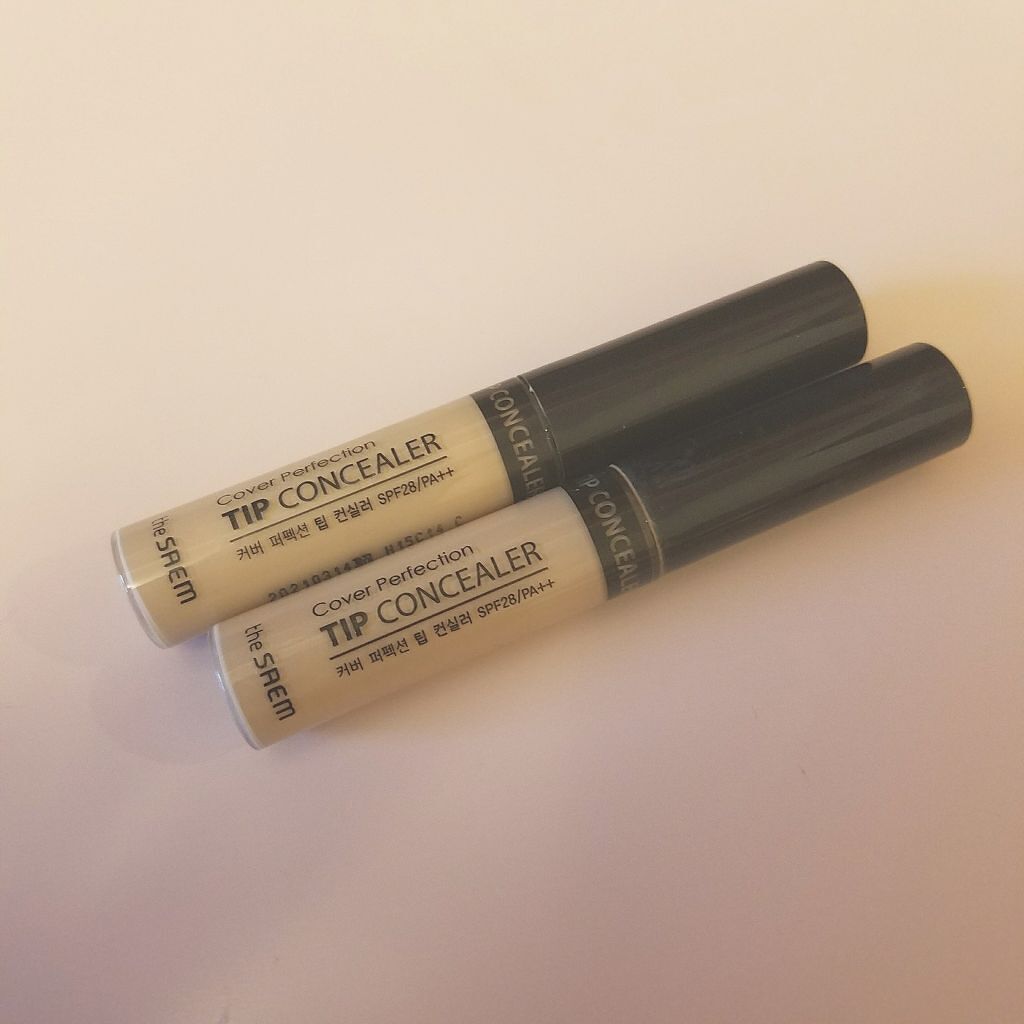 カバーパーフェクション チップコンシーラー/the SAEM/リキッドコンシーラーを使ったクチコミ（1枚目）