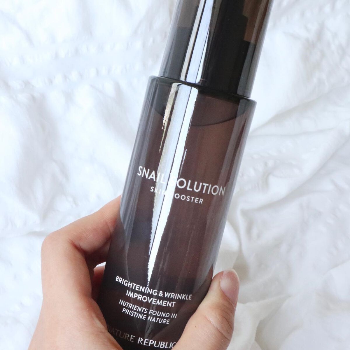 （旧）スネイルソリューションスキンブースター/ネイチャーリパブリック/ブースター・導入液を使ったクチコミ（1枚目）