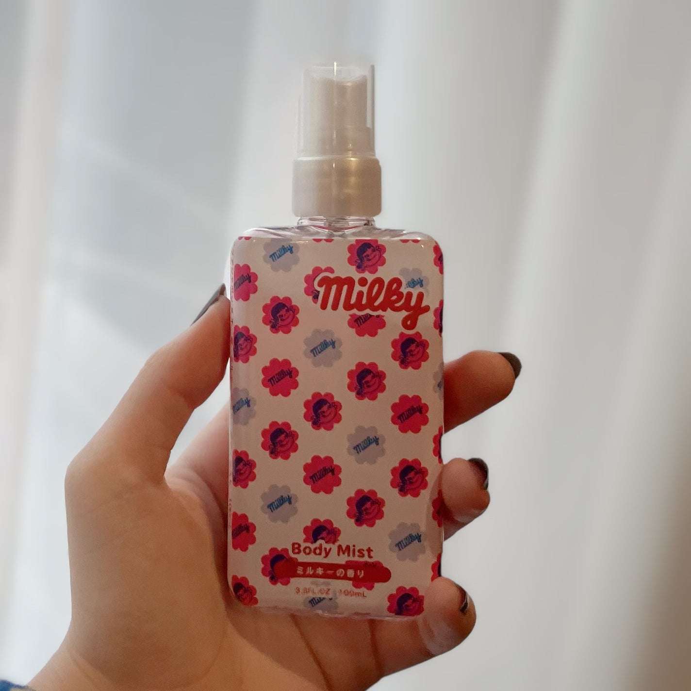 アクアシャボン×ペコちゃん ミルキーの香り ボディミスト/アクアシャボン/香水(その他)を使ったクチコミ(2枚目)