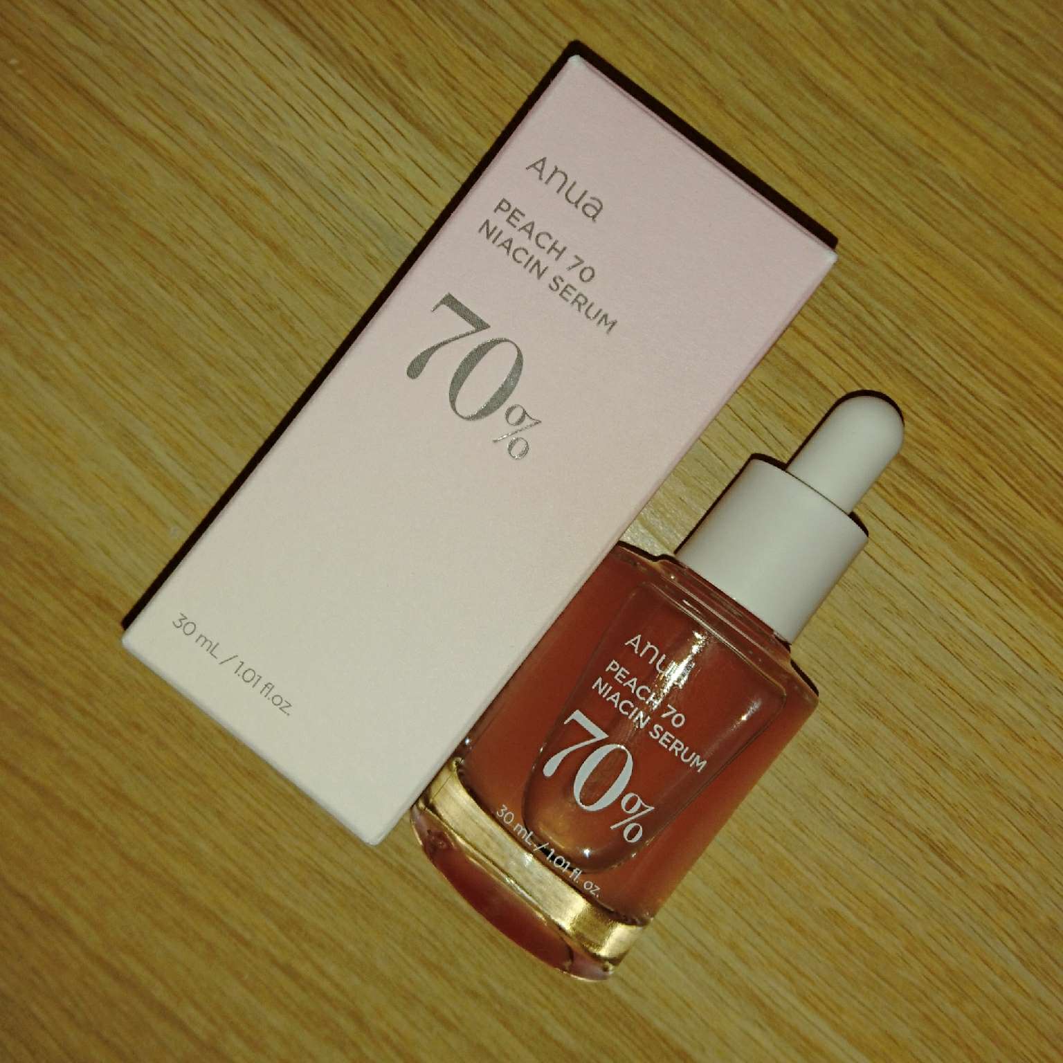 桃70%ナイアシンセラム/Anua/美容液を使ったクチコミ（2枚目）