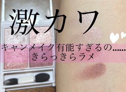 シルキースフレアイズ/キャンメイク/アイシャドウパレットを使ったクチコミ(1枚目)