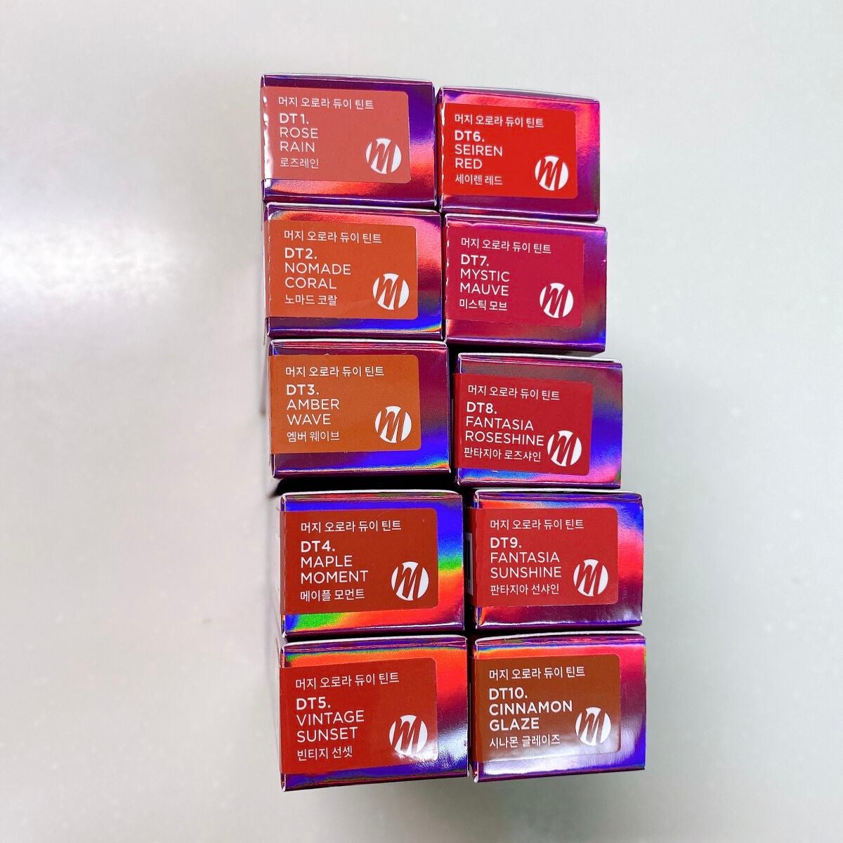 オーロラ デュイ ティント/MERZY/リップティントを使ったクチコミ(3枚目)