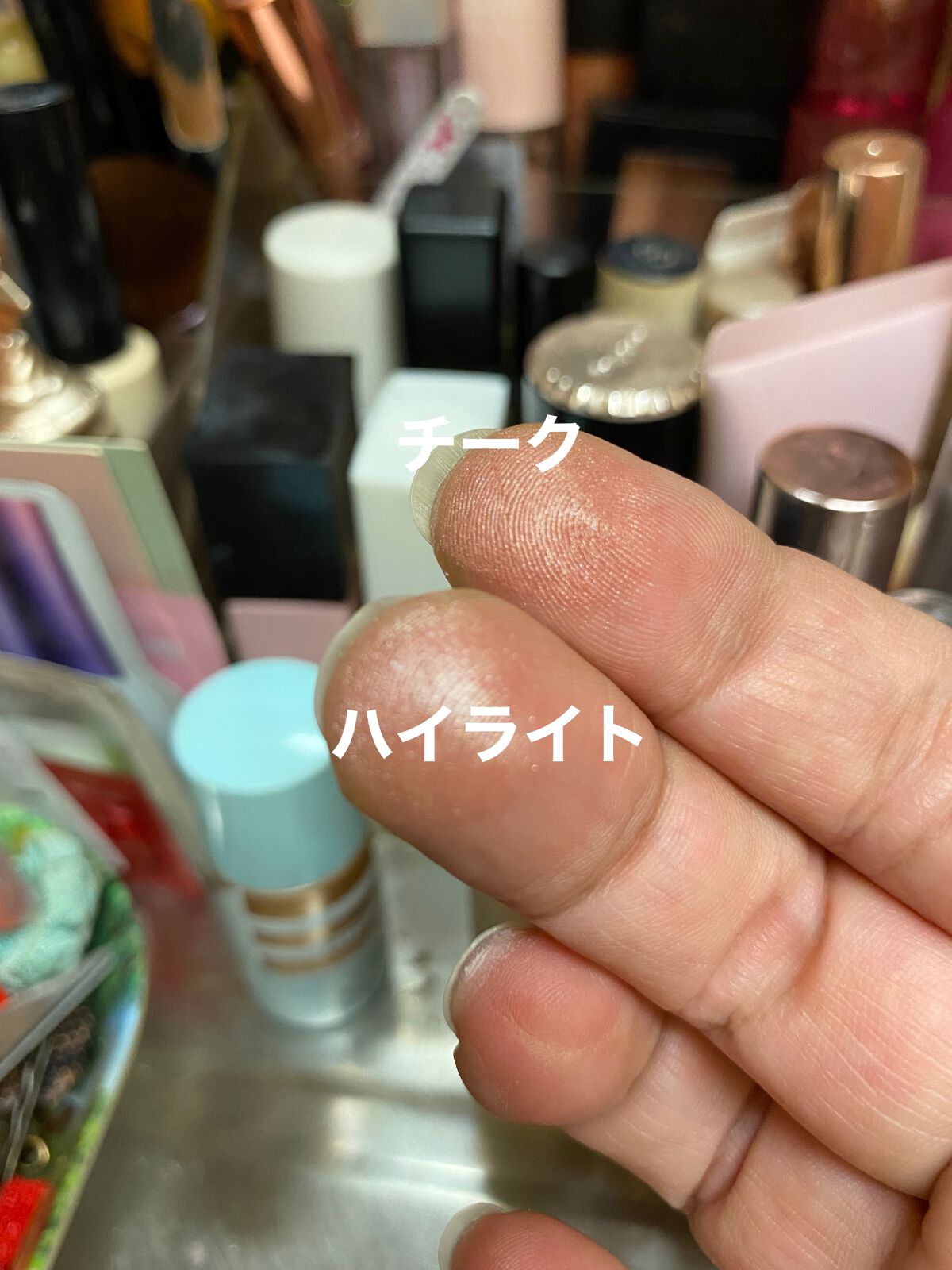 フェイスグロウカラー/CEZANNE/クリームハイライトを使ったクチコミ(4枚目)