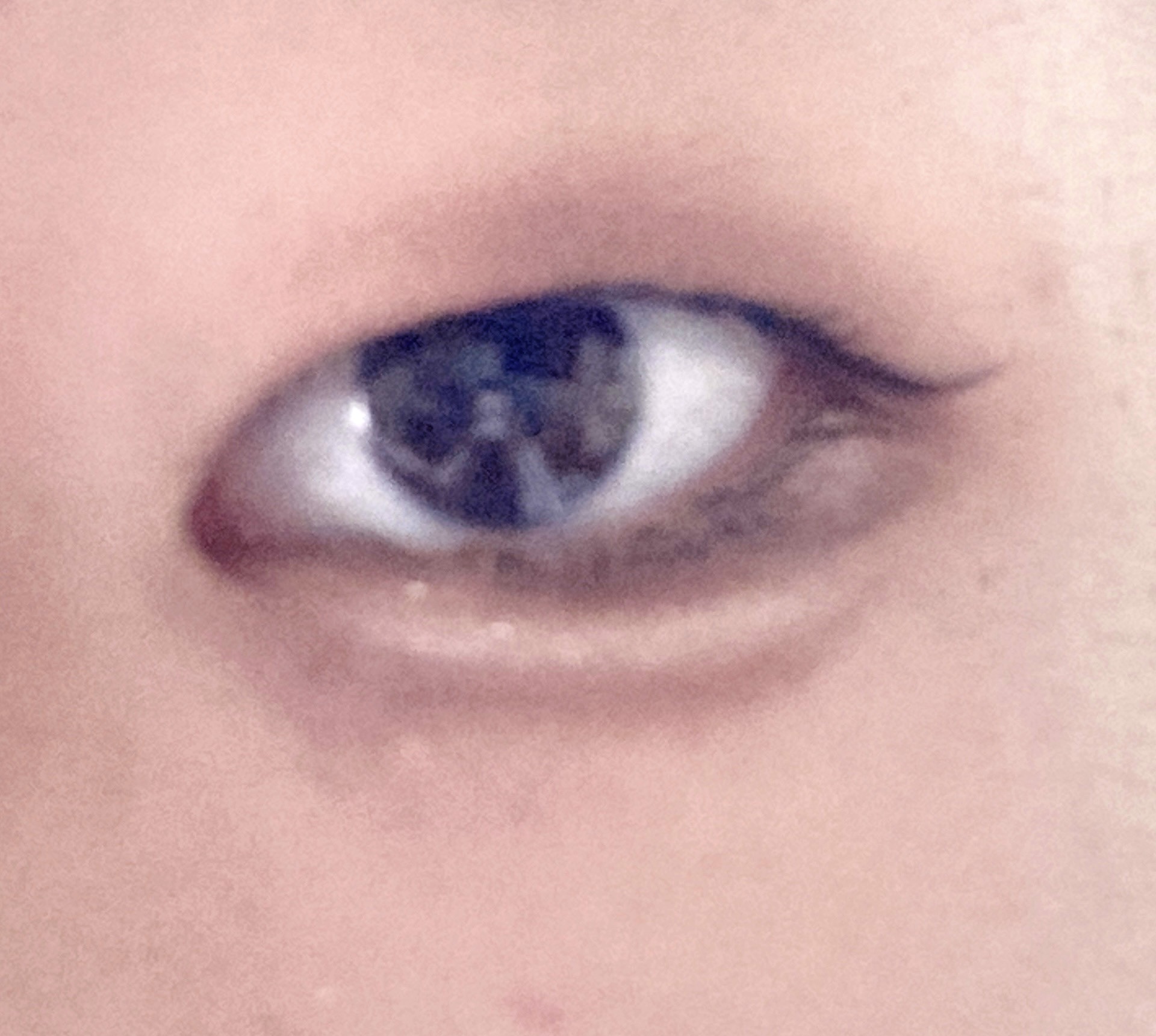 グリッターライナー(MFLリキッドアイシャドウ)/DAISO/ジェルアイライナーを使ったクチコミ（1枚目）