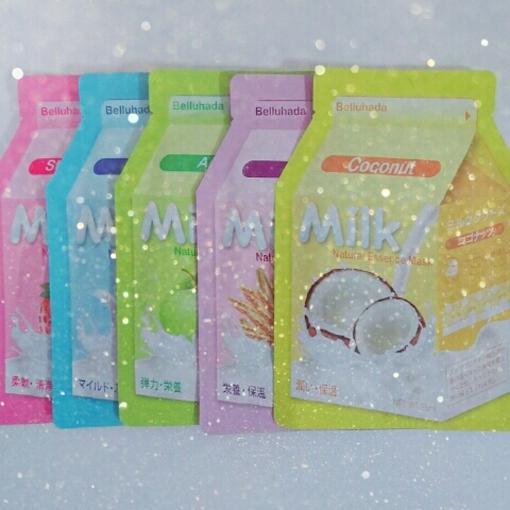 ミルクマスクシート/Belluhada/シートマスク・パックを使ったクチコミ(1枚目)