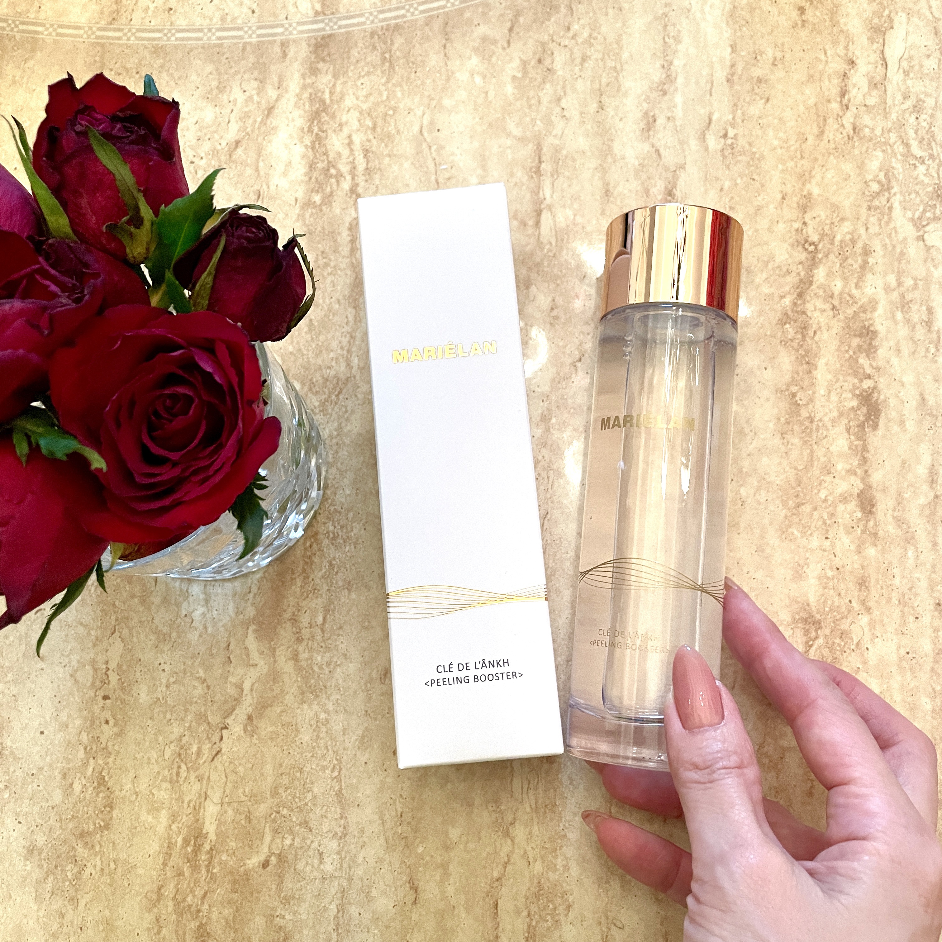 ピーリングブースター CLE DE LANKH(クレ ド ランク) 化粧水PB /MARIÉLAN/化粧水を使ったクチコミ（1枚目）