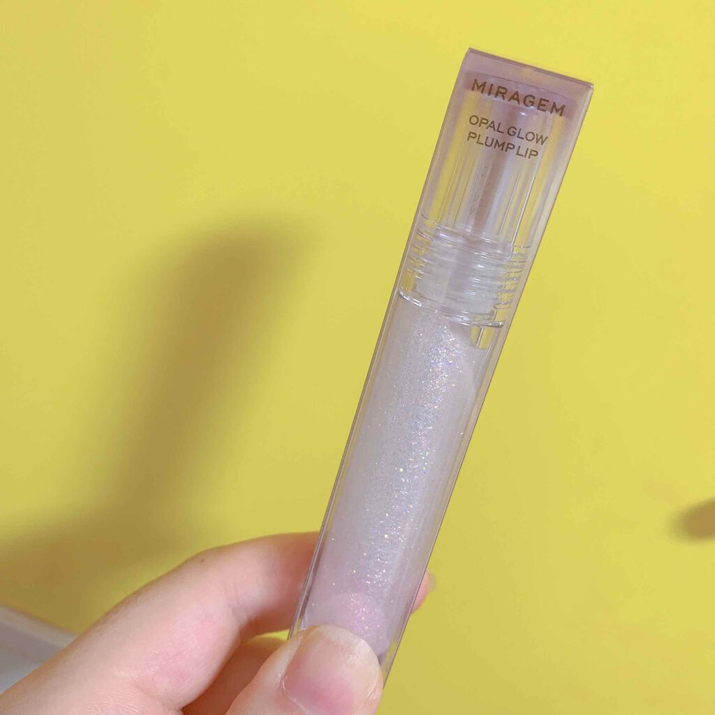 オパールグロープランプリップ/MIRAGEM/リップグロスを使ったクチコミ(2枚目)