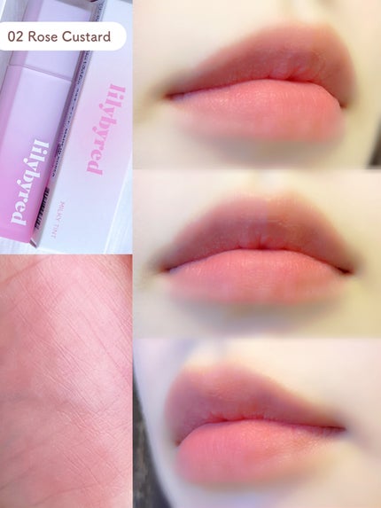 スウィート ライアー ミルキー ティント/lilybyred/口紅を使ったクチコミ(6枚目)