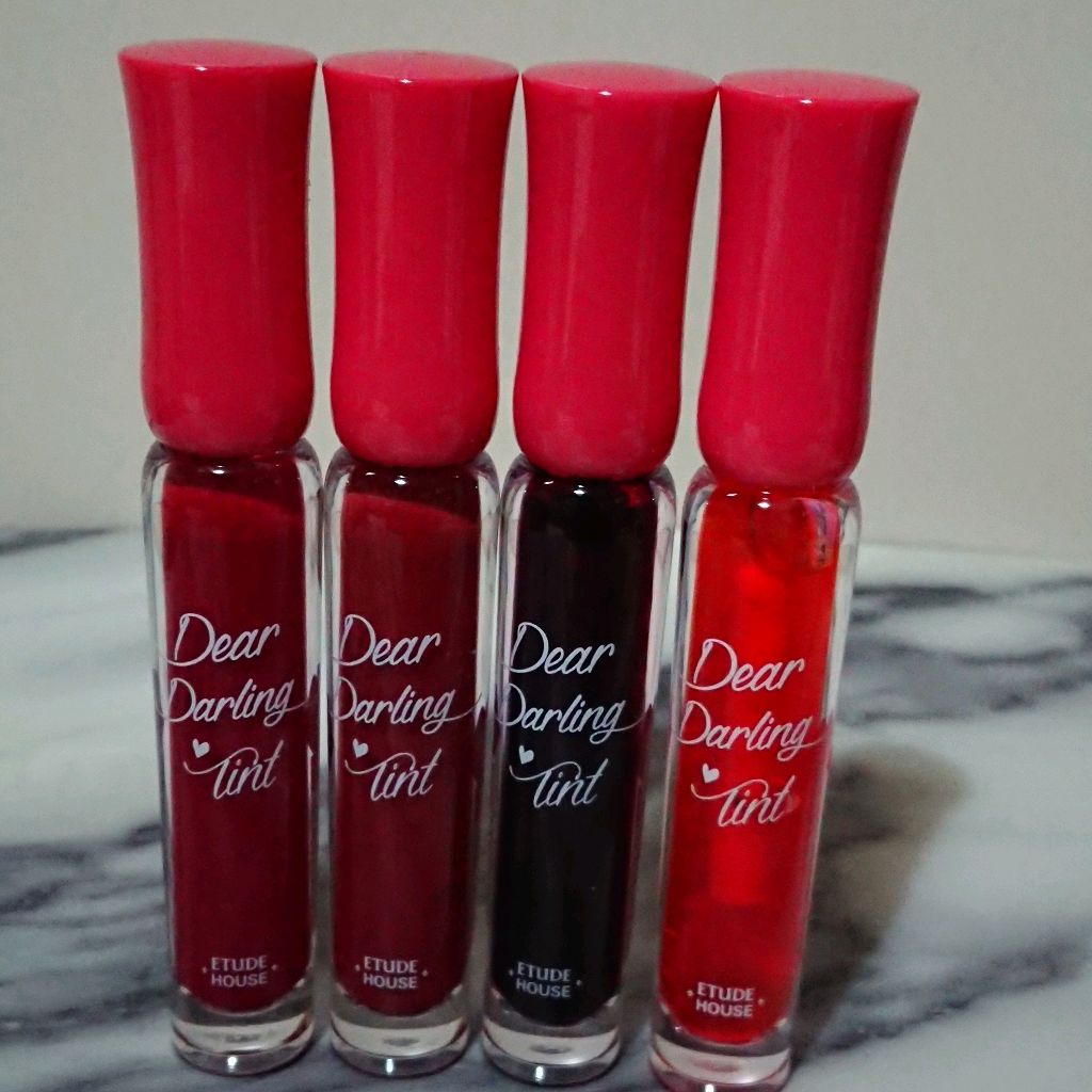 ディアダーリン ウォータージェルティント RD303(アップル)/ETUDE/リップティントを使ったクチコミ（1枚目）