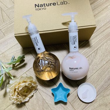 パーフェクト ボリューム シャンプー コンディショナー Naturelab Tokyoの口コミ サルフェートフリー パラベンフリーでフラス By たぴおかと白玉 Lips