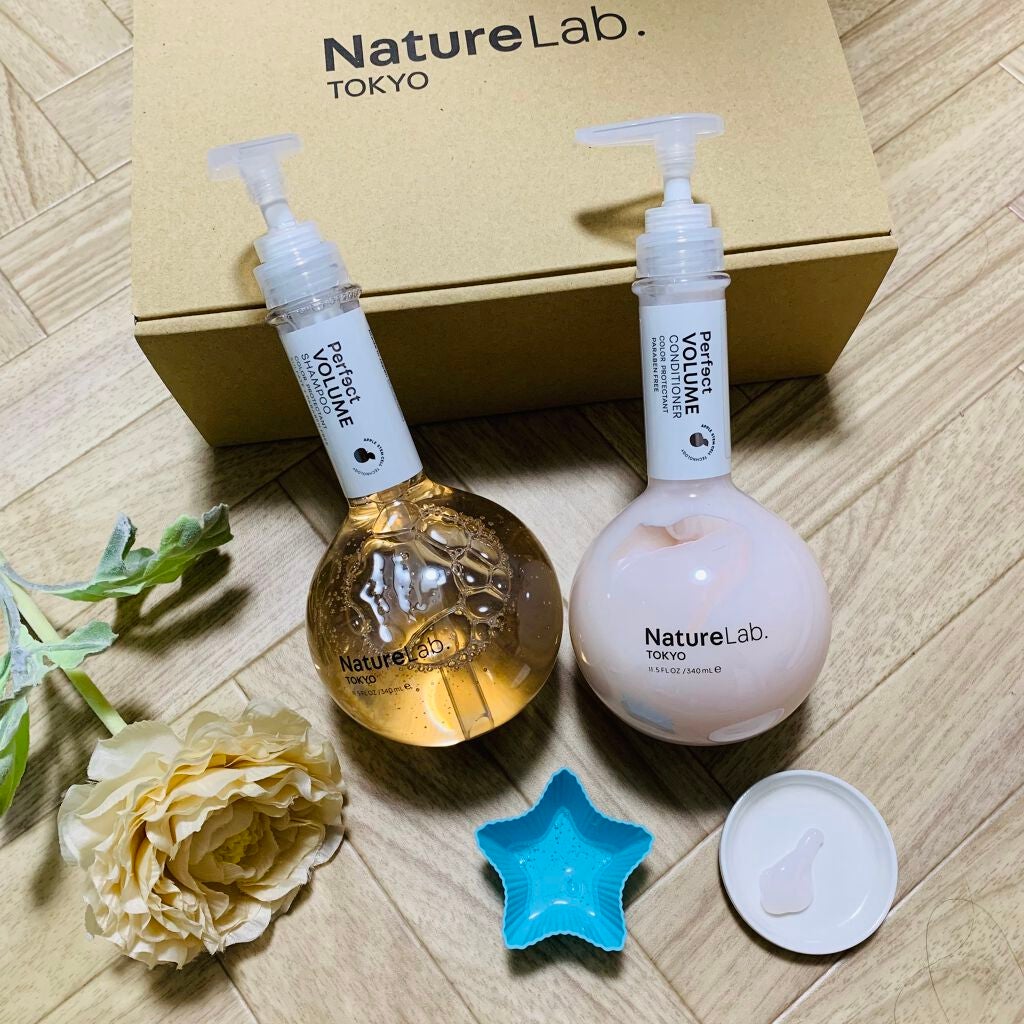 パーフェクト ボリューム シャンプー/コンディショナー/NatureLab. TOKYO/サロンシャンプーを使ったクチコミ(1枚目)