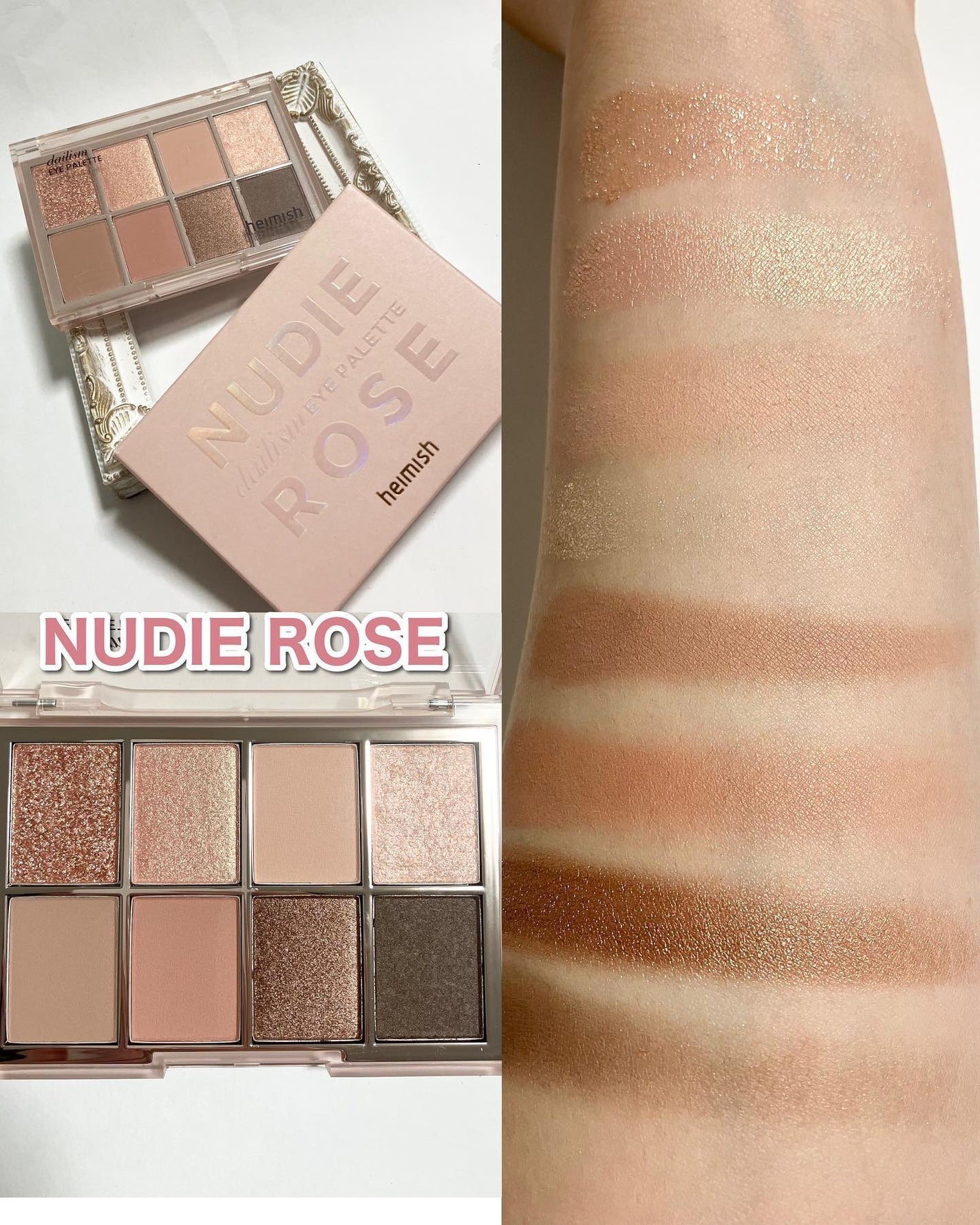 デイリズムアイパレット/heimish/アイシャドウパレットを使ったクチコミ(8枚目)