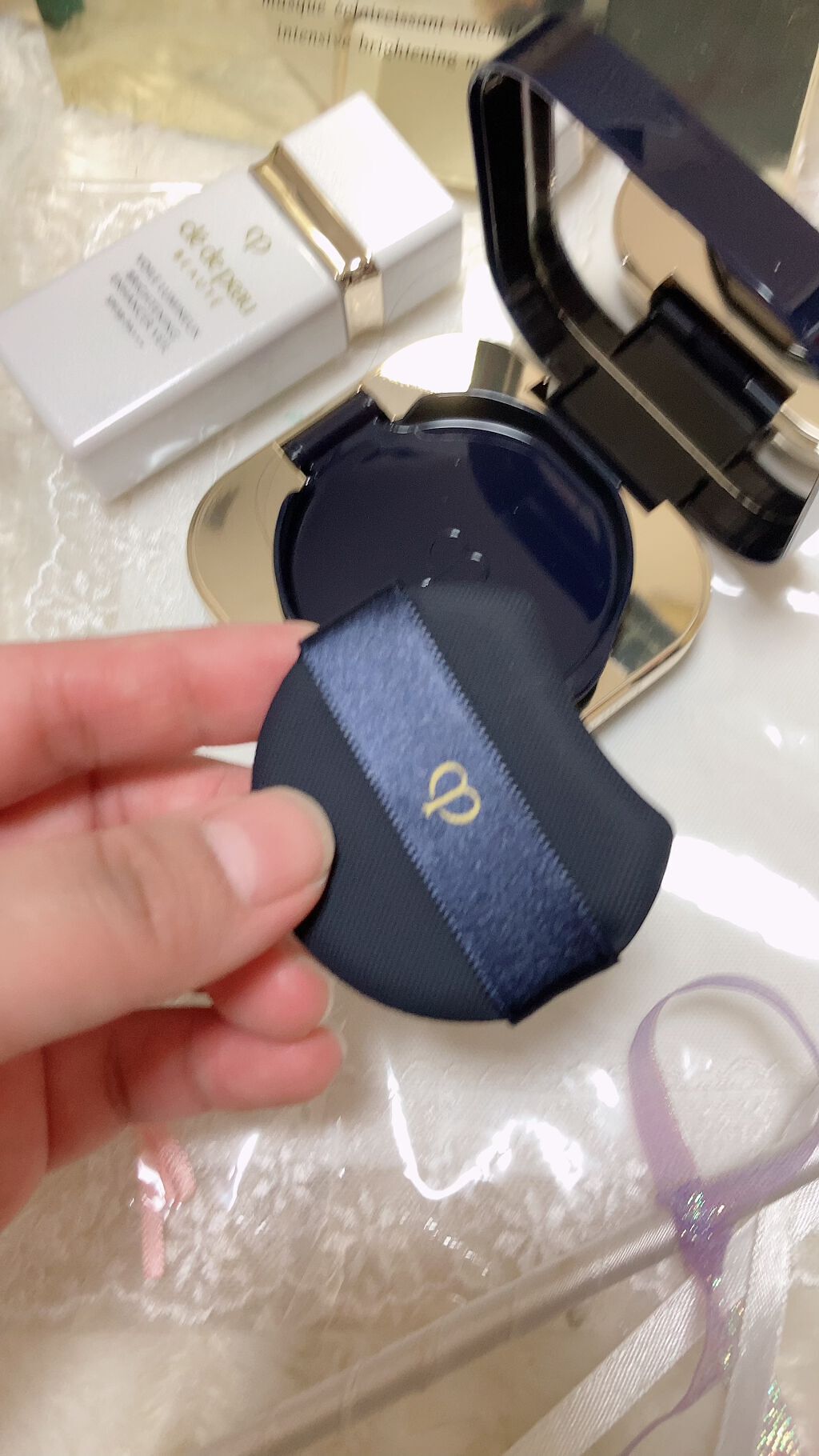 クレ・ド・ポー ボーテ ヴォワールルミヌ/クレ・ド・ポー ボーテ/化粧下地を使ったクチコミ(4枚目)