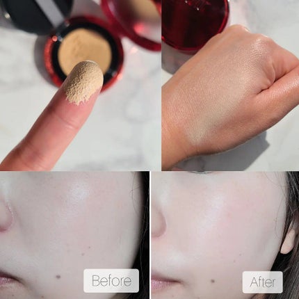 プロテーラービーベルベットカバークッション/espoir/クッションファンデーションを使ったクチコミ(2枚目)