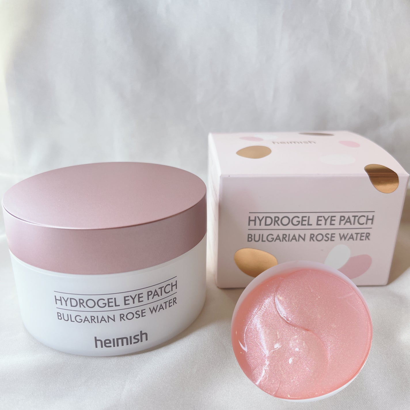 ブルガリアンローズハイドロゲルアイパッチ/heimish/シートマスク・パックを使ったクチコミ(4枚目)