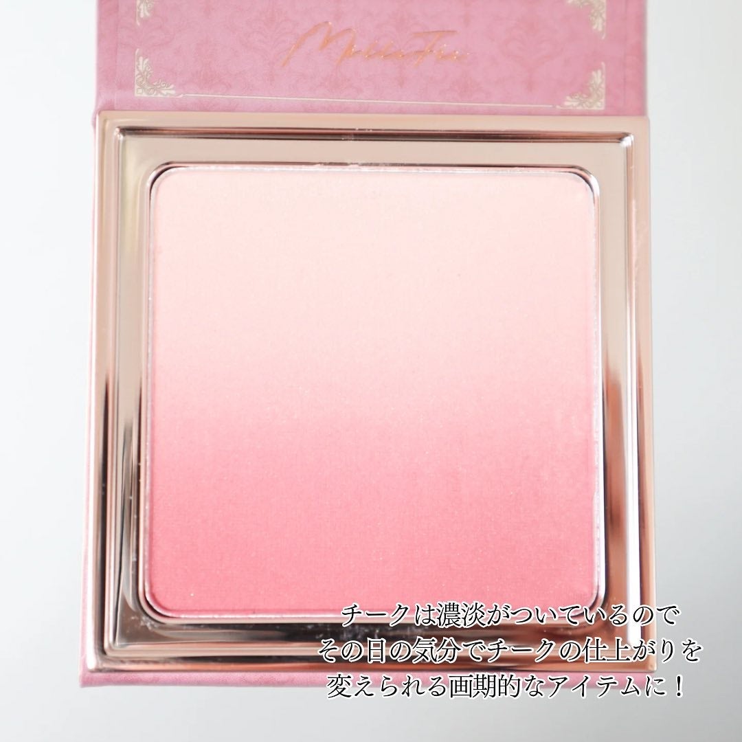 天使の絵画チーク/MilleFée/パウダーチークを使ったクチコミ(3枚目)