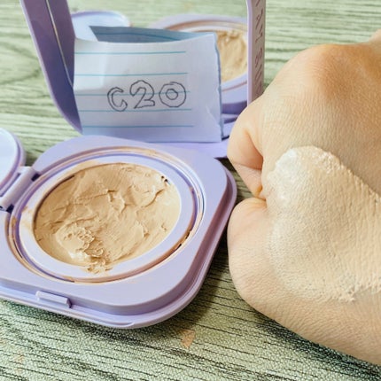 SPステイ クリームパクト ファンデーション/MAYBELLINE NEW YORK/クリーム・エマルジョンファンデーションを使ったクチコミ(5枚目)