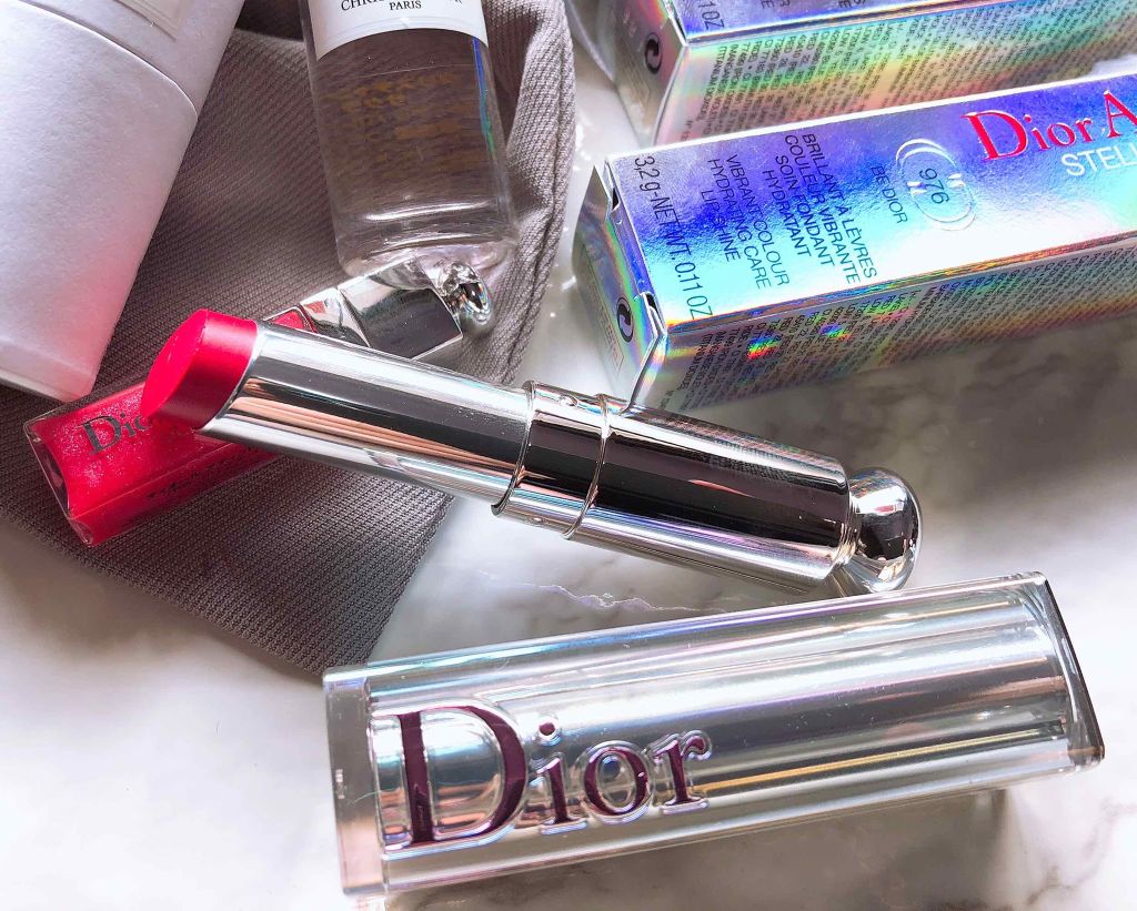 ディオール アディクト ステラー シャイン 976 ビー ディオール/Dior/口紅を使ったクチコミ（1枚目）