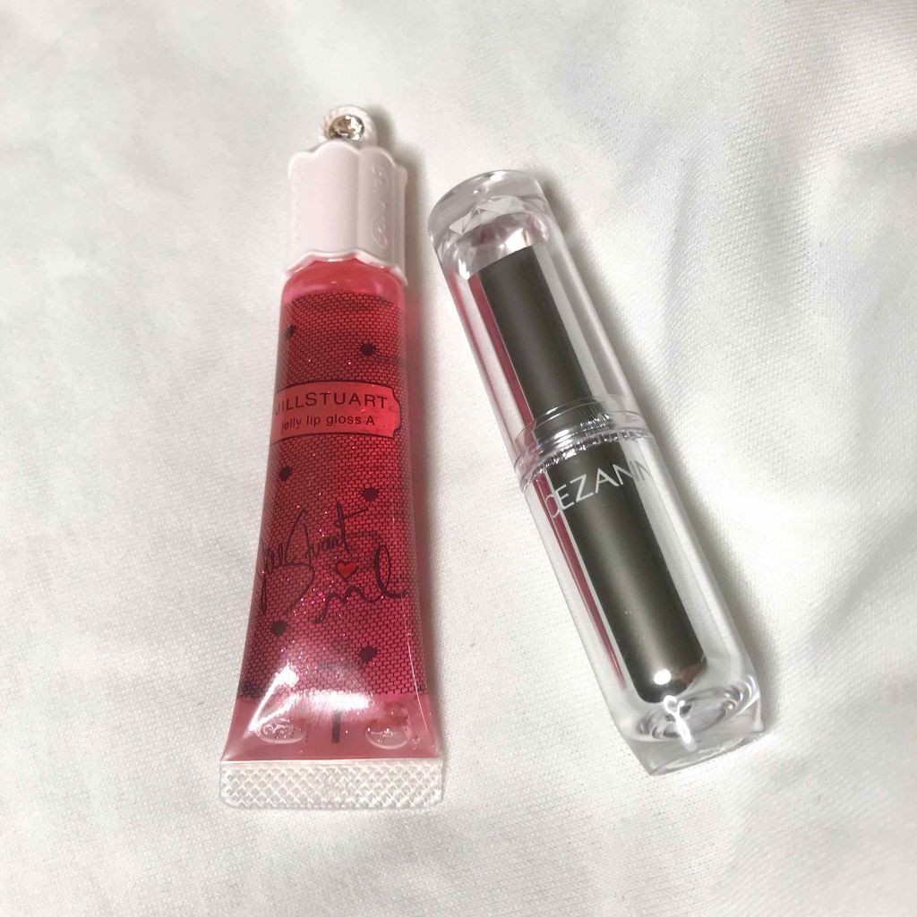 ラスティンググロスリップ/CEZANNE/口紅を使ったクチコミ(3枚目)