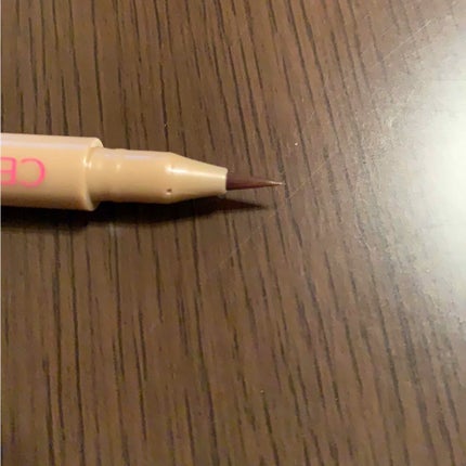 描くふたえアイライナー/CEZANNE/リキッドアイライナーを使ったクチコミ(2枚目)