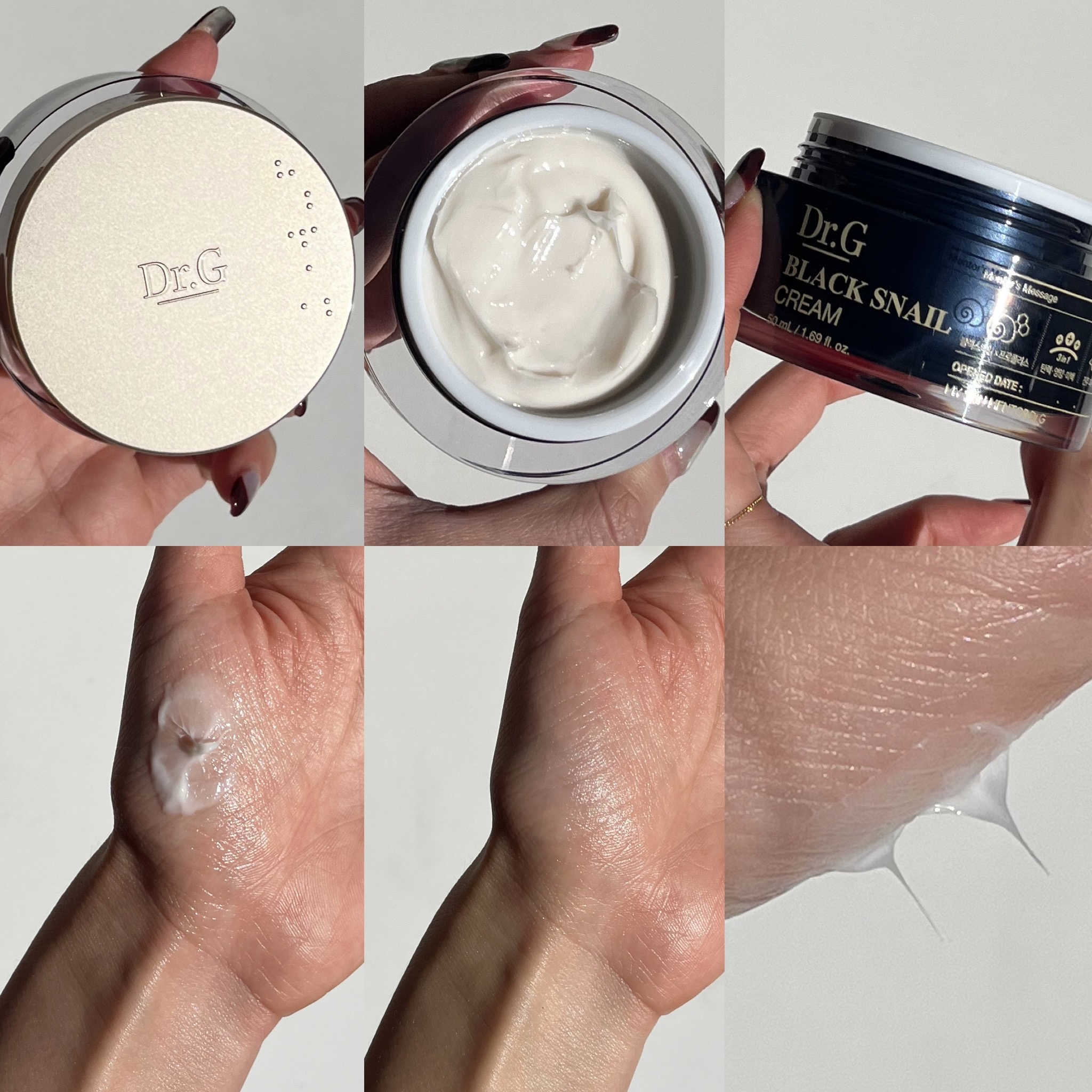ブラックスネイル クリーム/Dr.G/フェイスクリームを使ったクチコミ（3枚目）