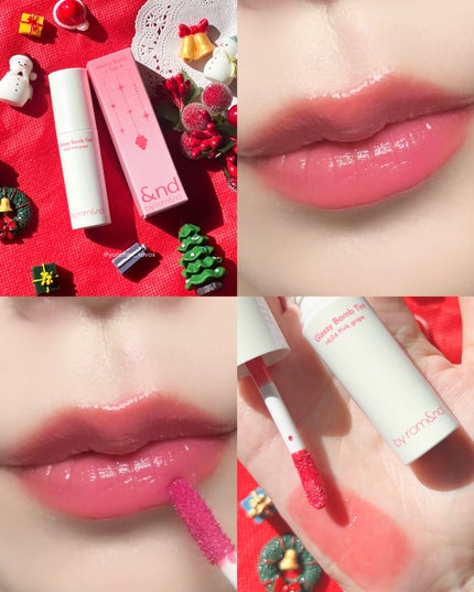 ゆんちゃん🍑 on LIPS 「大大人気アンドバイロムアンドの新色はホリデー限定🎄🩷&ndby..」(6枚目)