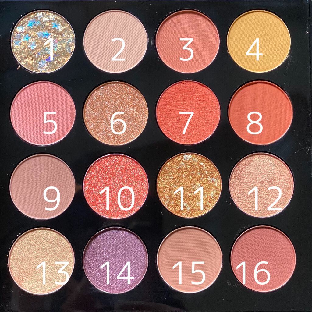 大英博物館 エジプトシリーズ アイシャドウパレット/ZEESEA/アイシャドウパレットを使ったクチコミ(3枚目)