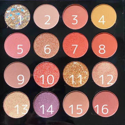 大英博物館 エジプトシリーズ アイシャドウパレット/ZEESEA/アイシャドウパレットを使ったクチコミ(3枚目)