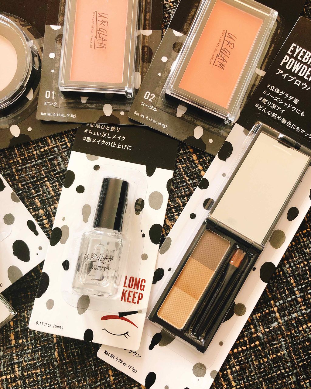 UR GLAM DAILY CHEEK BLUSH/U R GLAM/パウダーチークを使ったクチコミ(4枚目)