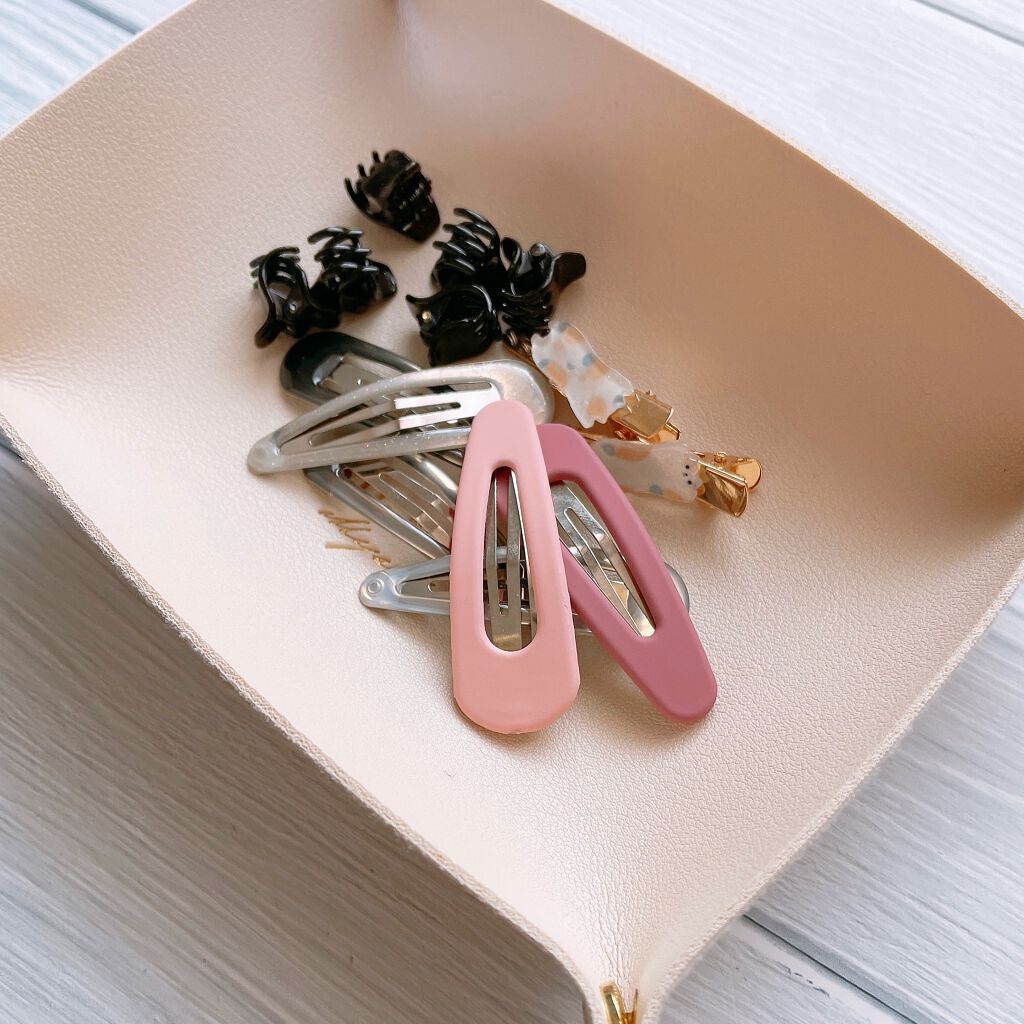 ヨモギ on LIPS 「❣️100均でみっけ❣️最近ネットでよく見るこちらの小物入れ、..」(3枚目)