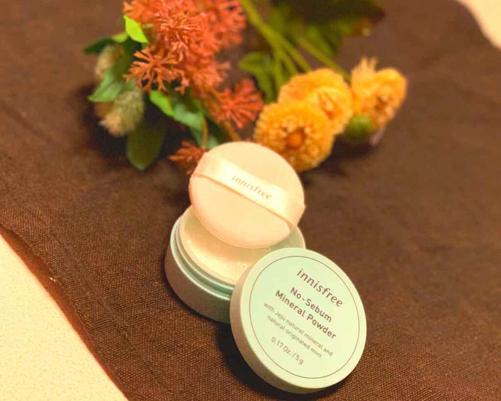ノーセバム ミネラルパウダー/innisfree/ルースパウダーを使ったクチコミ(2枚目)